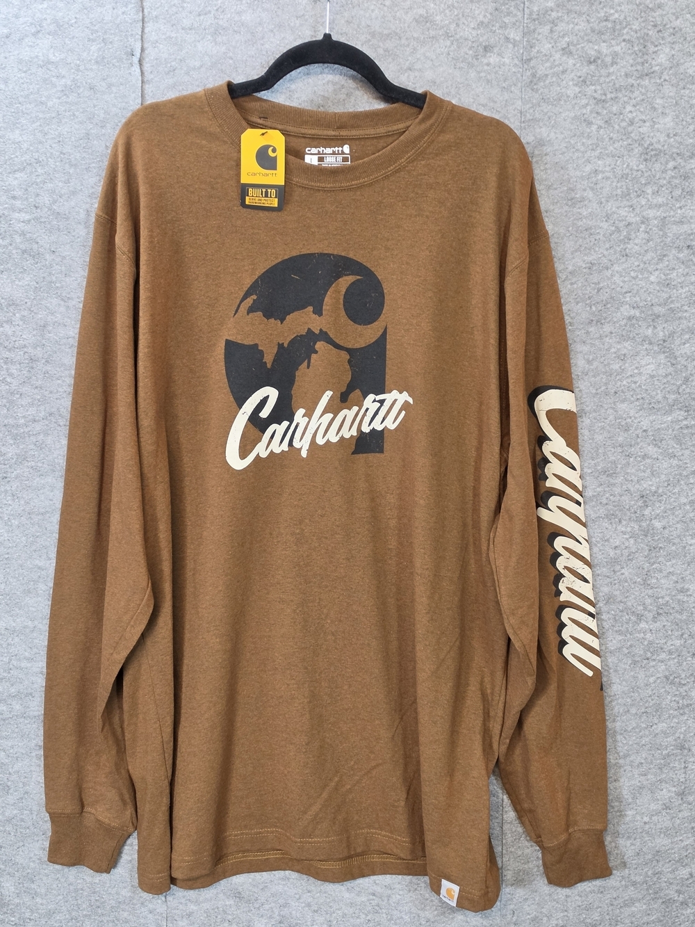 Carhartt Men's Long-Sleeve Tee Size Large Tall